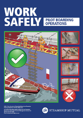 Steamship Mutual safety poster