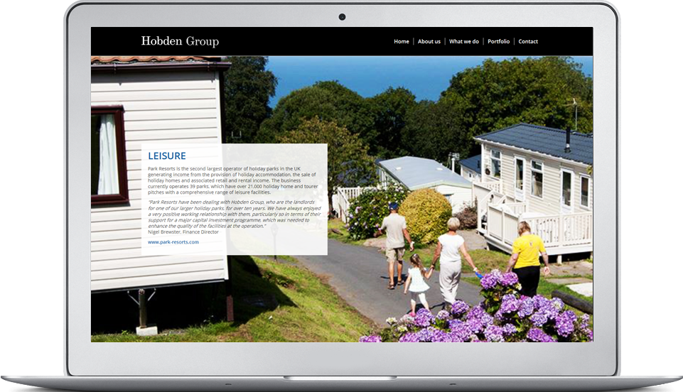 Hobden Group web site
