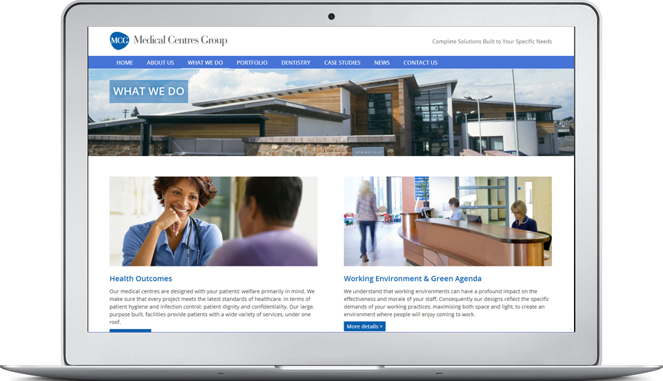 Medical Centre Development web site